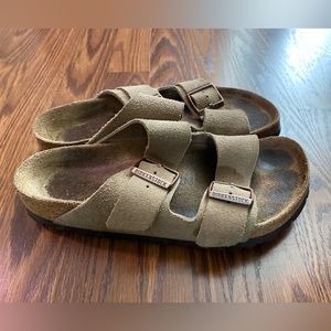 Taupe Birkenstocks